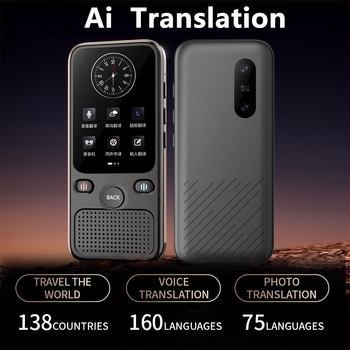 Cască traducător T20 cu AI offline și traducere simultană - Bluetooth, Android, rază de 10 m