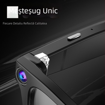 Ochelari inteligenți G-300, cameră 8MP, memorie 32GB, montare pe cap, control tactil + buton, baterie 220