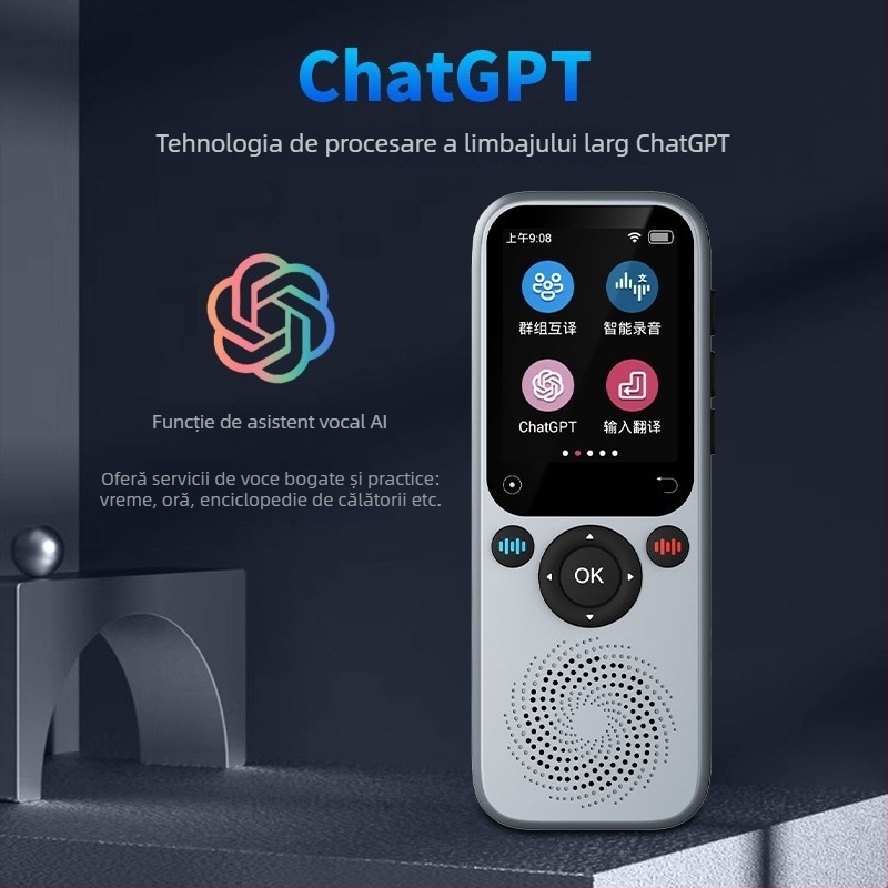 Traducător vocal offline S20, traducere de fotografii, interfață USB, 5V, 10W, Model 072