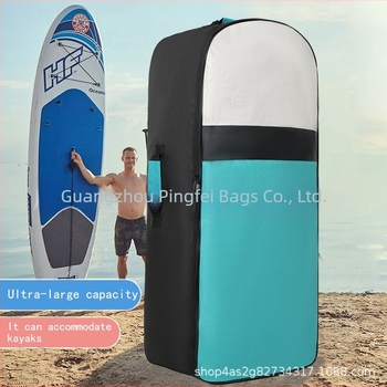 Placǎ SUP gonflabilă cu rucsac, PVC, Stand Up Paddle pentru sporturi acvatice, personalizare logo