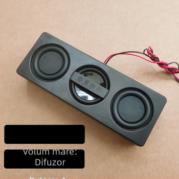 Sistem de difuzoare cu amplificator de putere pe 2 canale, 4 Ω 3 W, 40 Hz–20 kHz, SNR ≥75 dB, Interfață 2.0