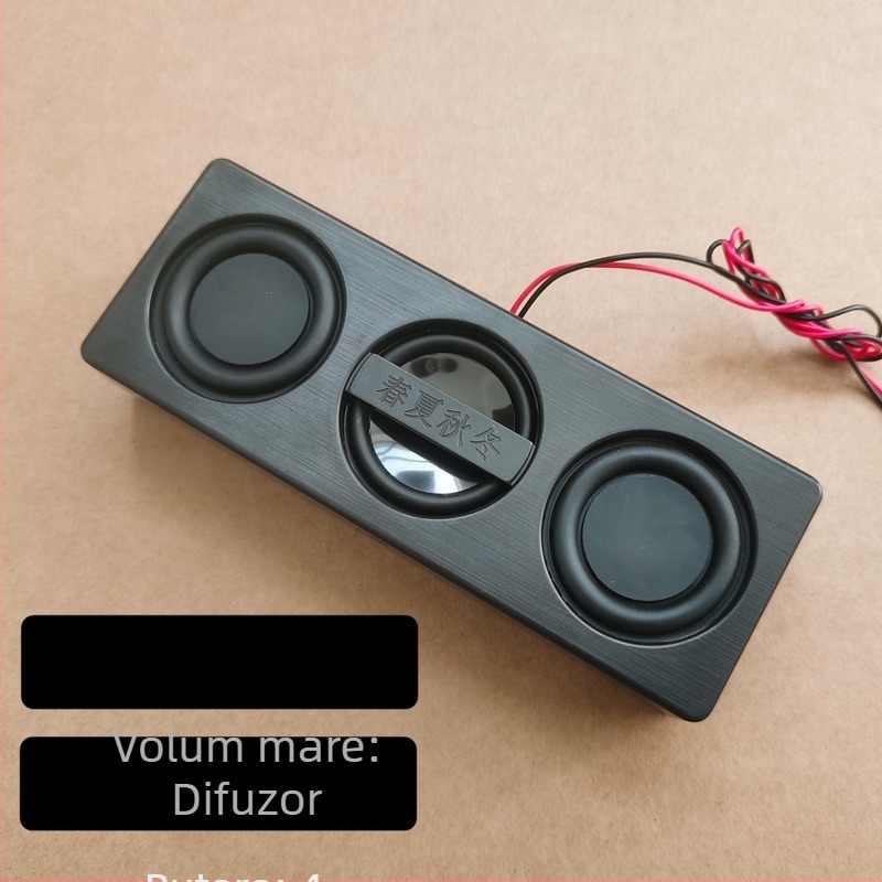 Sistem de difuzoare cu amplificator de putere pe 2 canale, 4 Ω 3 W, 40 Hz–20 kHz, SNR ≥75 dB, Interfață 2.0