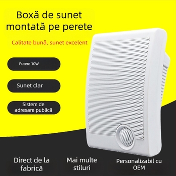Difuzor de perete BG-05, cu două hornuri, 10W, 100 Hz–20 kHz, SNR ≥75 dB, Bluetooth 4.1