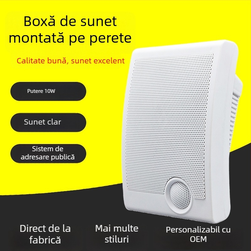 Difuzor de perete BG-05, cu două hornuri, 10W, 100 Hz–20 kHz, SNR ≥75 dB, Bluetooth 4.1