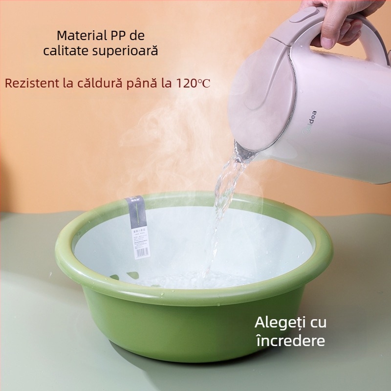 Bazin de baie pentru copii Melosen — plastic PP, formă circulară, greutate netă 250–300 g, origine Taizhou, Zhejiang, lansat în 2022