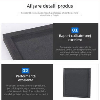 Placă din spumă EVA, densitate 88, material EVA, anti-statică, ignifugă, procesare și personalizare