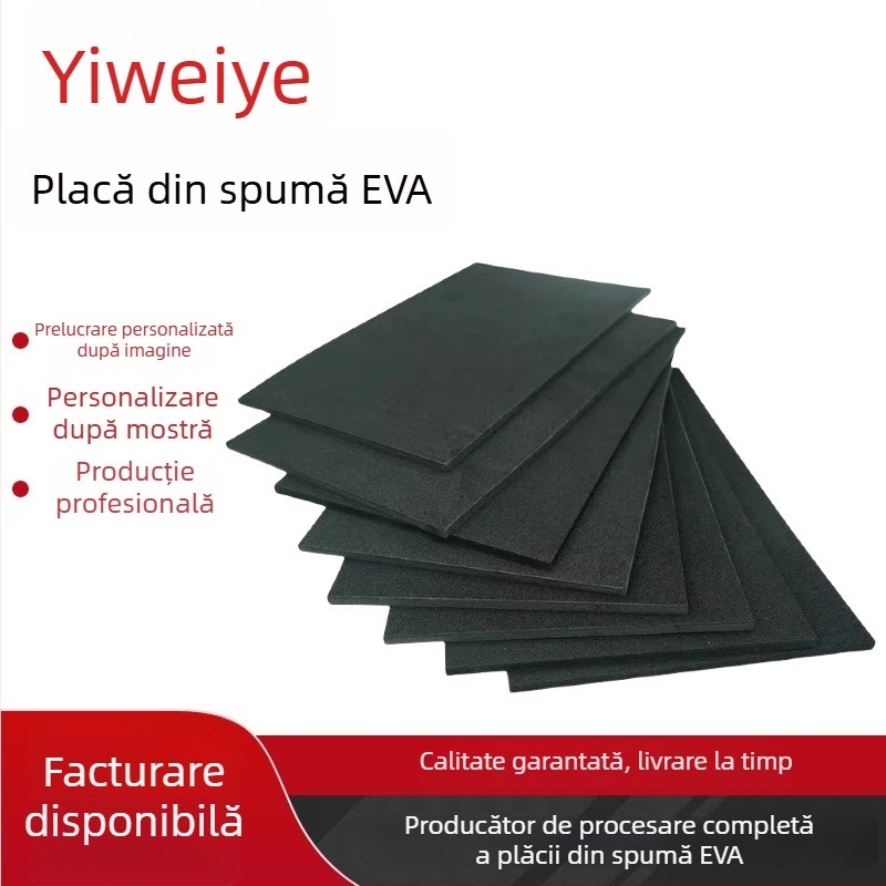 Placă din spumă EVA, densitate 88, material EVA, anti-statică, ignifugă, procesare și personalizare