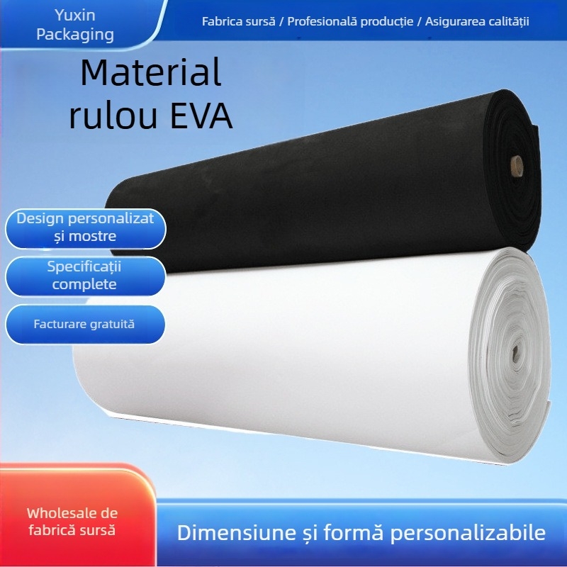 Material EVA pentru role, cu suport autoadeziv pe o singură față, densitate 38–80