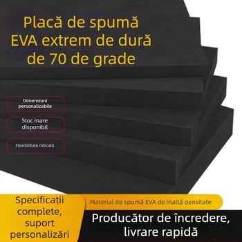 Panou EVA din spumă, înaltă densitate, rezistent la șocuri și la presiune, Densitate 70, Grosime 1–60 mm