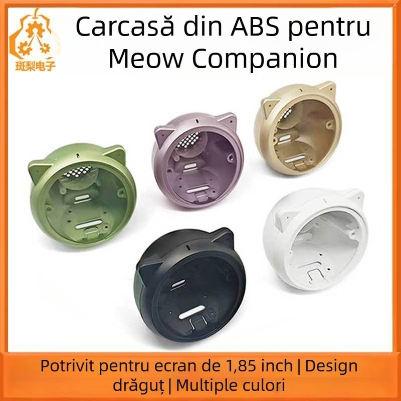 Meow Companion EchoEar ABS carcasă, compatibilă cu Xiao Zhi AI LCD display