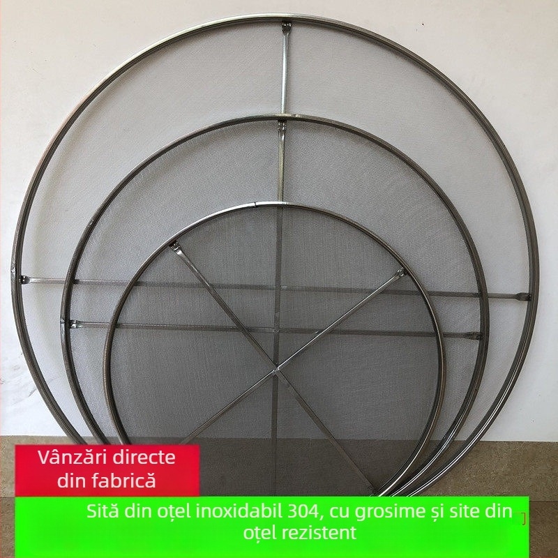 Ecran din oțel inoxidabil 304 pentru uscat ceai, cu plasă din sârmă, cadru de uscare rigid și distribuție/răcire a frunzelor
