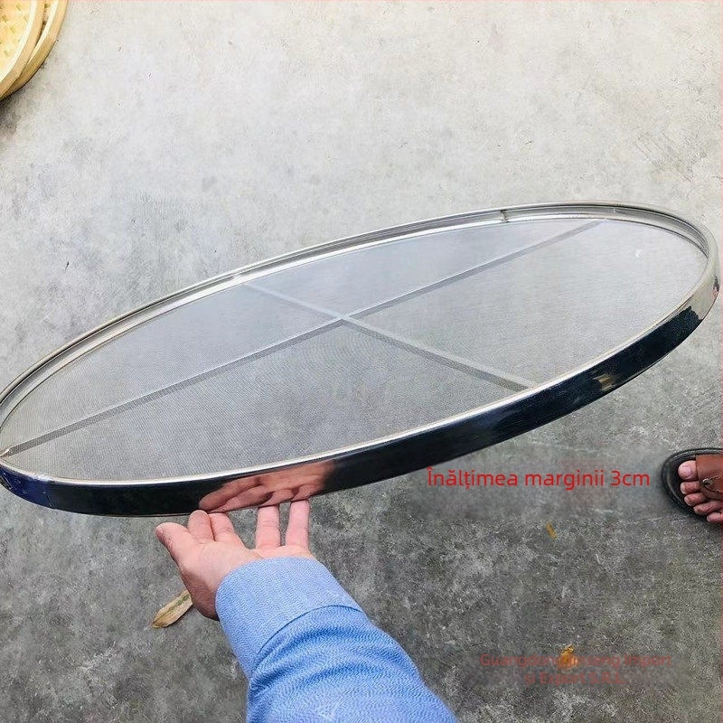 Ecran din oțel inoxidabil 304 pentru uscat ceai, cu plasă din sârmă, cadru de uscare rigid și distribuție/răcire a frunzelor