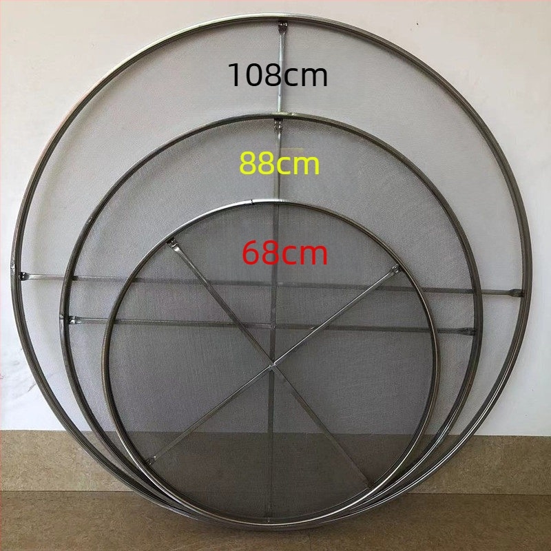 Ecran din oțel inoxidabil 304 pentru uscat ceai, cu plasă din sârmă, cadru de uscare rigid și distribuție/răcire a frunzelor