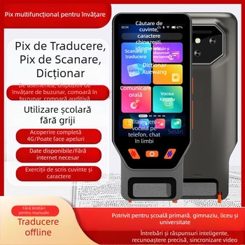 Pix de traducere inteligent în limba engleză, Model A30, baterie litiu reîncărcabilă, tensiune 5V-1A, greutate 230 g, posibilitatea imprimării siglei