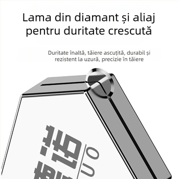 Cuțit de sticlă cu vârf diamantat pentru sticlă groasă – unealtă casnică pentru tăierea sticlei și a plăcilor ceramice, gravură