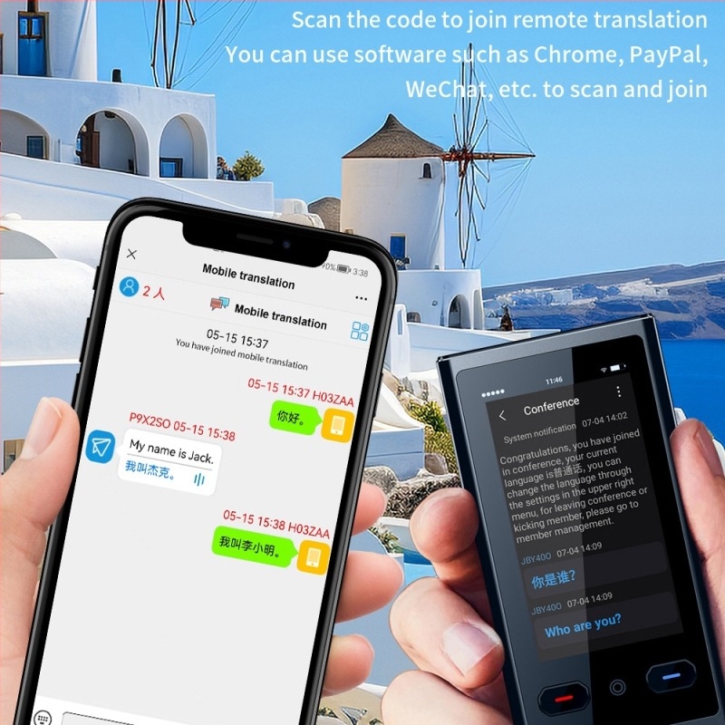 Translator offline Z9 pentru arabă–vietnameză și poloneză–turcă, Android, Bluetooth, rază de 10 m, corp metalic, traducere foto și vocală