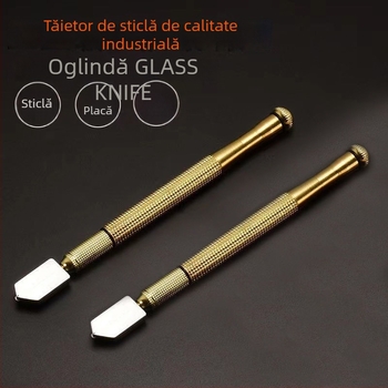Cuțit din sticlă pentru tăierea plăcilor, racletă manuală de înaltă precizie pentru sticlă temperată