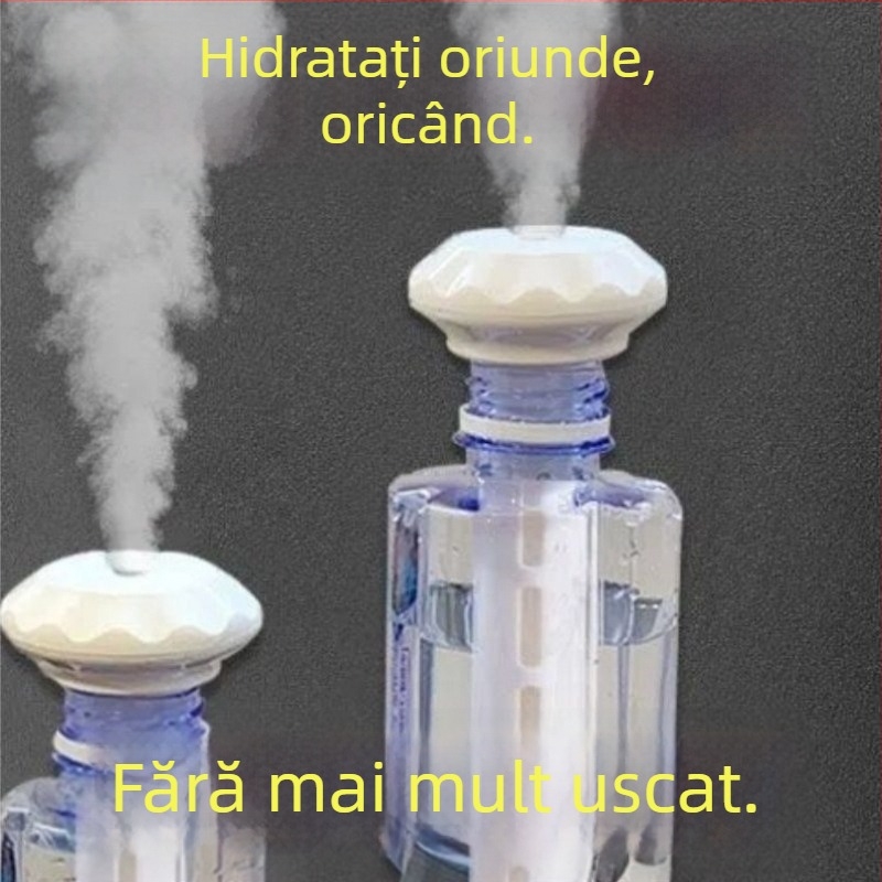 Umidificator pentru casă și mașină, funcționare silențioasă, rezervor 10 L+, 3 duze de ceață, acționare manuală, oțel inoxidabil, alimentare pe baterii, potrivit pentru până la 60 m², ≤36 V