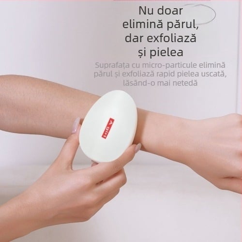 Unealtă manuală de epilare din nano sticlă pentru picioare — utilizare acasă, fără lamă, clătire cu apă