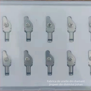 Mașină CNC automată de tăiat sticlă cu cap de tăiere dinți, configurație triunghiulară, montaj rapid, desenare precisă a cercurilor