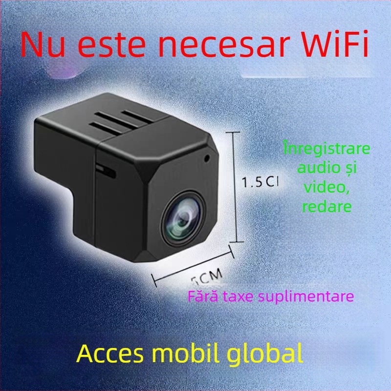 Cameră de monitorizare pentru interior cu obiectiv 2.8 mm, suport aplicație smartphone, rază efectivă 10-30 m, model T99-2