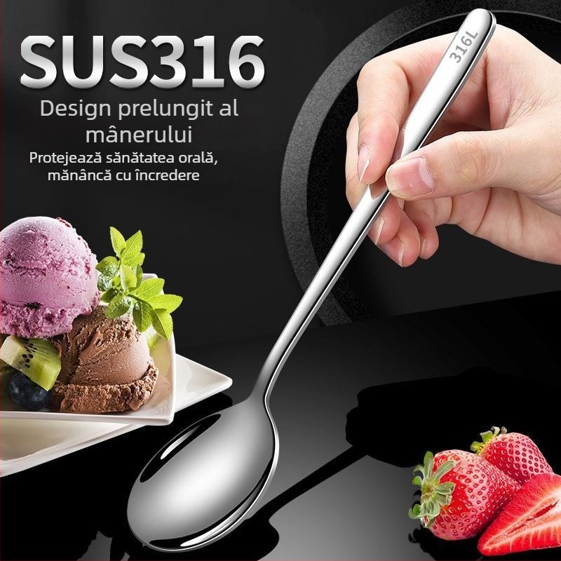 Lingură – sticlă, de înaltă clasă, stil simplu, Brand Unique