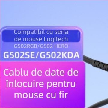 Cablu de încărcare și înlocuire pentru mouse Logitech — G502 SE, KDA, RGB, Dominator HERO