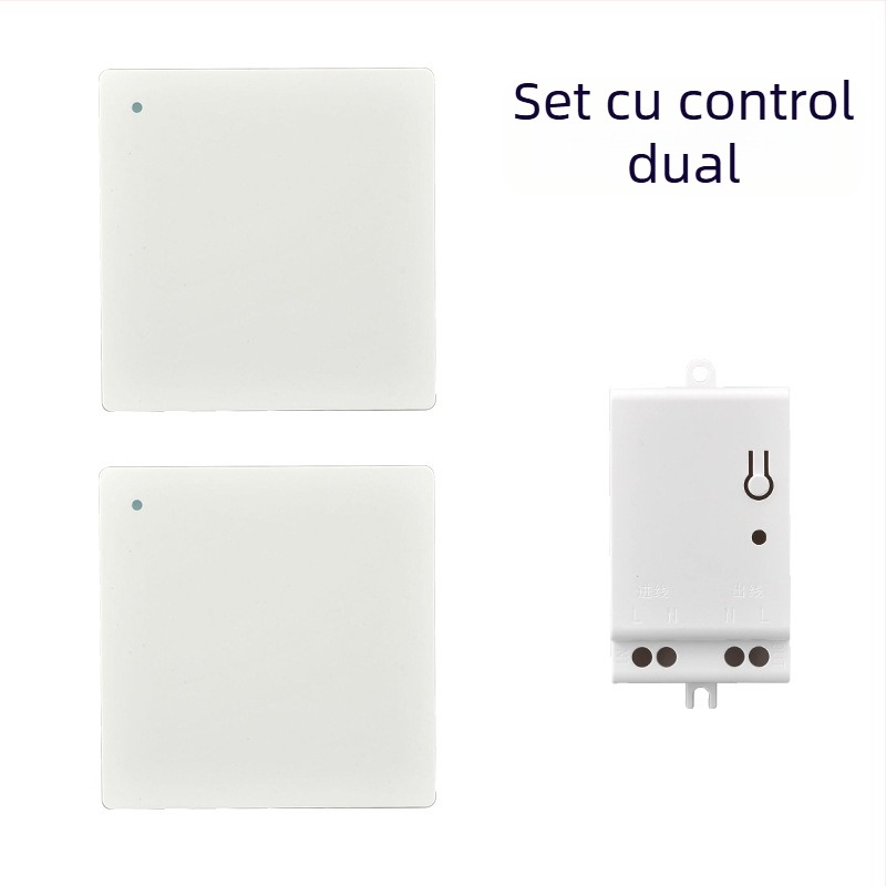 Panou de perete pentru lampă, fără cabluri, alimentare proprie, control de la distanță, utilizare în interior, -20°C până la 55°C