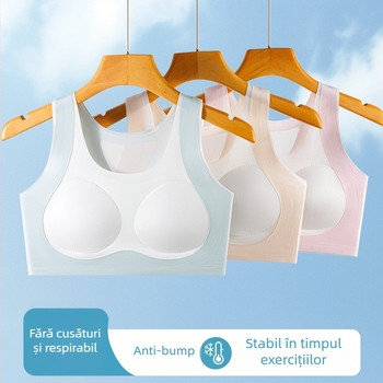 Top sport wrap/tube pentru adolescente, respirabil, 50–70% nailon, lungime la torace, iarna 2024