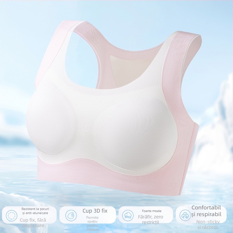 Top sport wrap/tube pentru adolescente, respirabil, 50–70% nailon, lungime la torace, iarna 2024