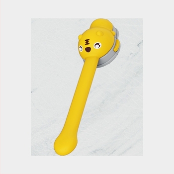 Extender de robinet pentru copii din silicon – design desen animat, anti-stropire, personalizare disponibilă, logo imprimat, Father Shield, seria Little Tiger