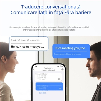 K3a AI înregistrator pentru întâlniri de afaceri, traducere în timp real și interpretare simultană - WAV, timp de înregistrare 1080, rază 10 m, USB 2.0