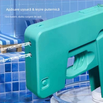 Jucărie Pistol de Apă pentru Copii, Material Plastic, Funcție Jet de Apă, Ambalaj OPP în Pungă, Vârsta 4–6 ani, Joc cu Apă în Aer Liber