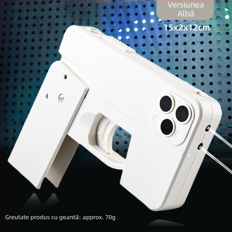 Jucărie Pistol de Apă pentru Copii, Material Plastic, Funcție Jet de Apă, Ambalaj OPP în Pungă, Vârsta 4–6 ani, Joc cu Apă în Aer Liber