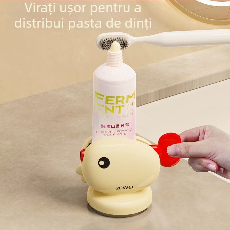 Libo Squeezer pentru pastă de dinți – suport de perete cu ventuză pentru adolescenți (Origine Yiwu; Cod Produs: 001)