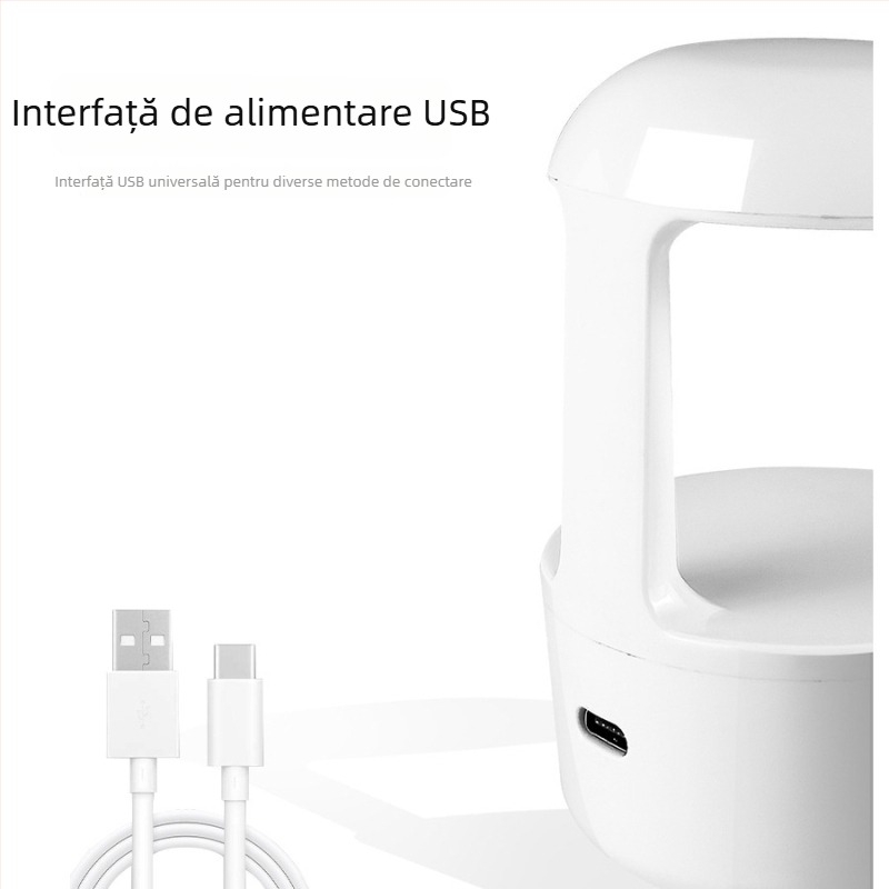 Lampa mini pentru unghii Manzilin, senzor activat, uscare rapidă pentru geluri