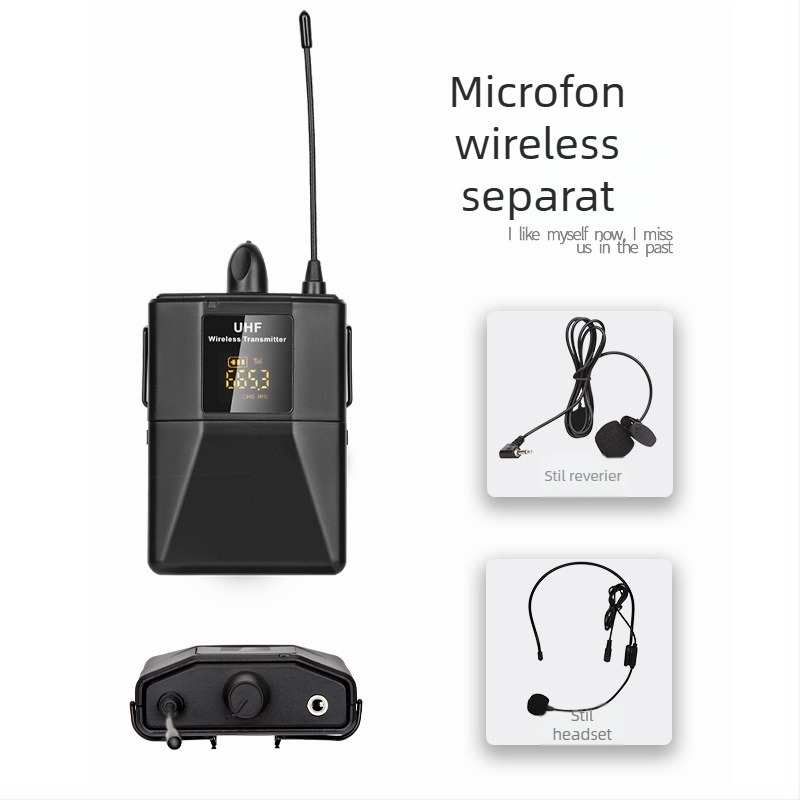 Microfon WU31ET pentru înregistrări profesionale, cu captare cardioid, intervalul de frecvență 60 Hz–15 kHz, SNR ≥95 dB, dimensiuni 178×69×29 mm