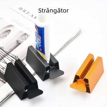 Extruder pentru pastă de dinți – aluminiu, mecanism manual și rotativ, pentru adulți