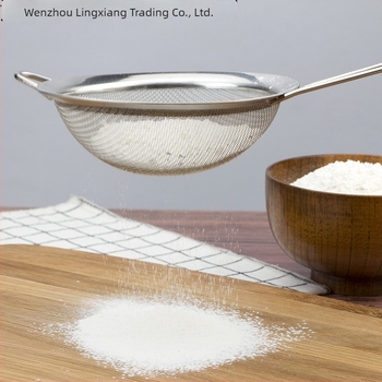 Sită din oțel inoxidabil, manuală – Filtru multifuncțional pentru făină, zahăr pudră, lichid de ou, reziduuri de ulei și lapte de soia