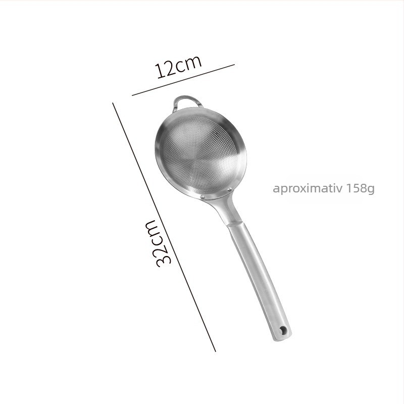 Colander din oțel inoxidabil 316L pentru lapte de soia – filtru de bucătărie cu cârlig unic, protecție împotriva arsurilor