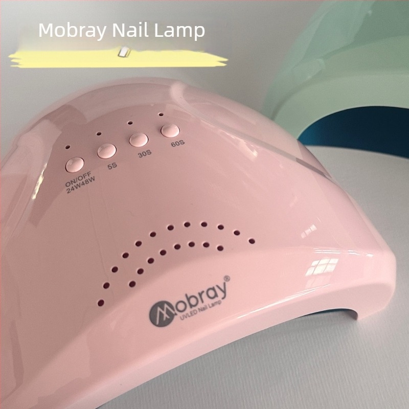 Lampă pentru unghii 48W cu uscare inteligentă pentru gel, model Mobray
