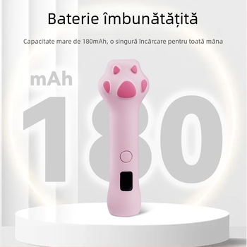 Lampă portabilă pentru manichiură Cat Claw, lampă foto-terapie compactă pentru unghii, model Cat Claw One Word Lamp