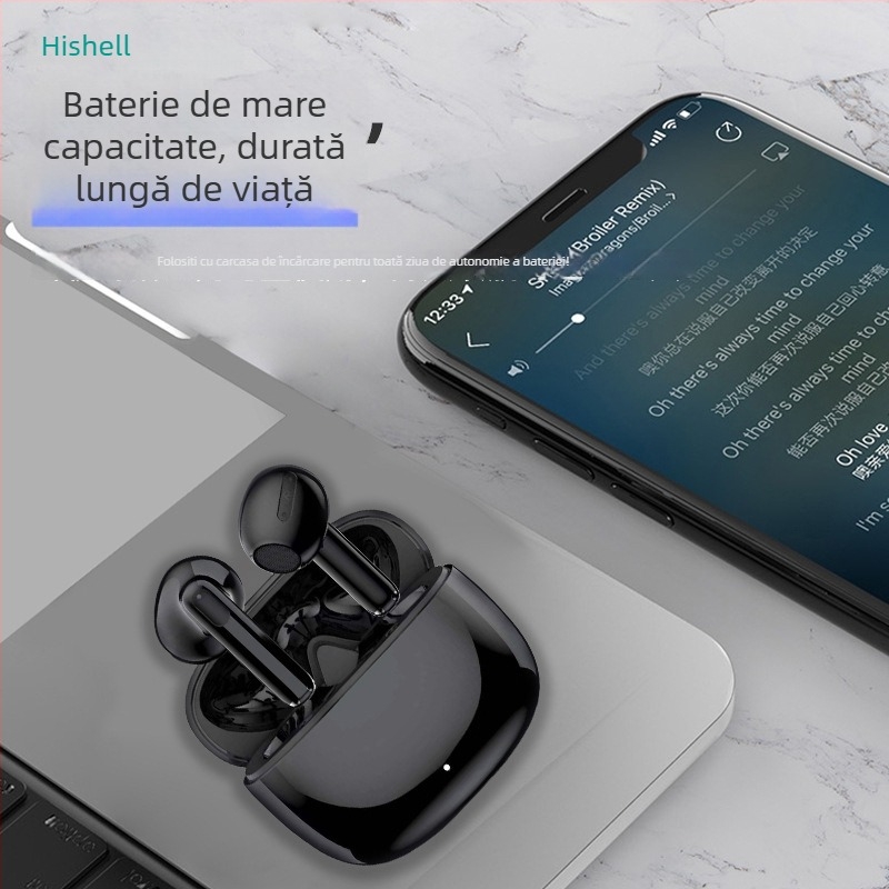 Căști traducătoare S41 cu control tactil, Bluetooth, rază wireless de 10 m, traducere
