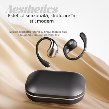 EverTouch DW32 AI headset translator Bluetooth pentru călătorii – translator multilingv, Bluetooth 4.0, compatibil cu iOS & Android