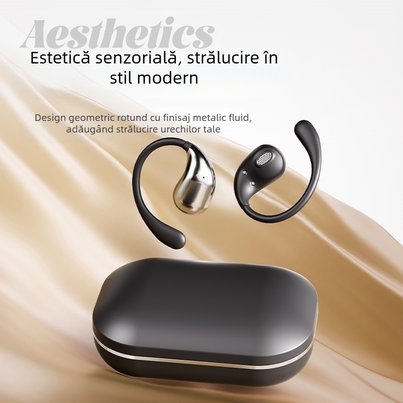 EverTouch DW32 AI headset translator Bluetooth pentru călătorii – translator multilingv, Bluetooth 4.0, compatibil cu iOS & Android