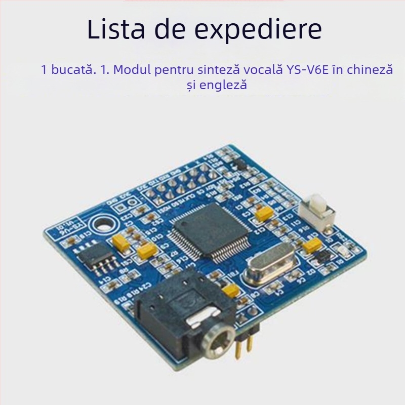 Modul de sinteză text-to-speech V6E (Brand: Altă; Logo tipărit: Da)