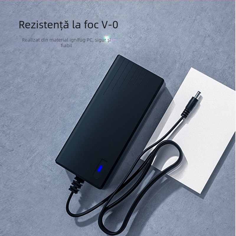 Adaptor de alimentare 24V 2.5A pentru benzi LED, roboți inteligenți, drone și imprimante — intrare 200-240V, ieșire 24V, model ROSE-240250C, certificat 3C, OEM disponibil