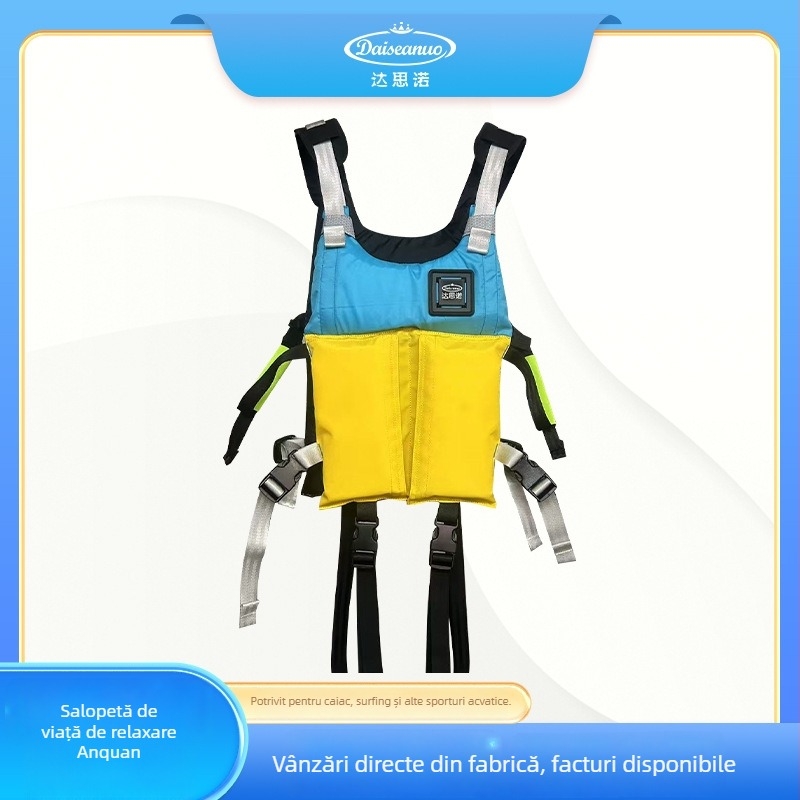 Daiseanuo AG25062 vestă de plutire pentru adulți și copii — potrivită pentru paddle board, caiac, pescuit, surfing și sporturi nautice