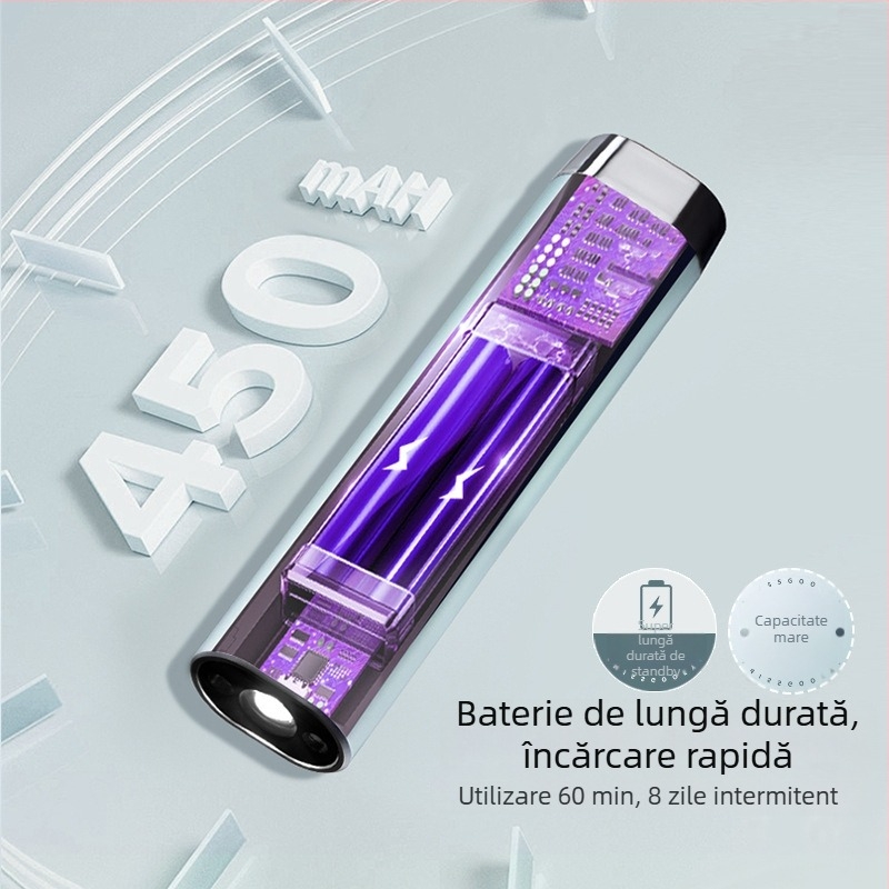 Lampa UV pentru unghii în stil bar, cu senzor inteligent, pentru uscare rapidă a gelurilor, carcasă metalică