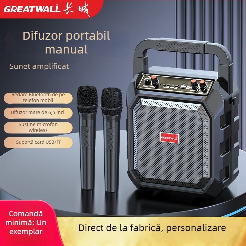 Boxă Bluetooth — baterie încorporată, Bluetooth 5.1, 10W, 60 Hz-15 kHz, SNR ≥85 dB